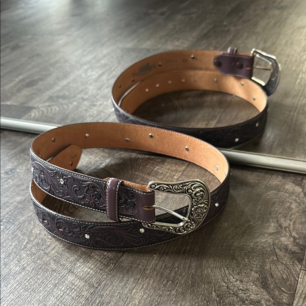 125 Year Justin Boots Belt